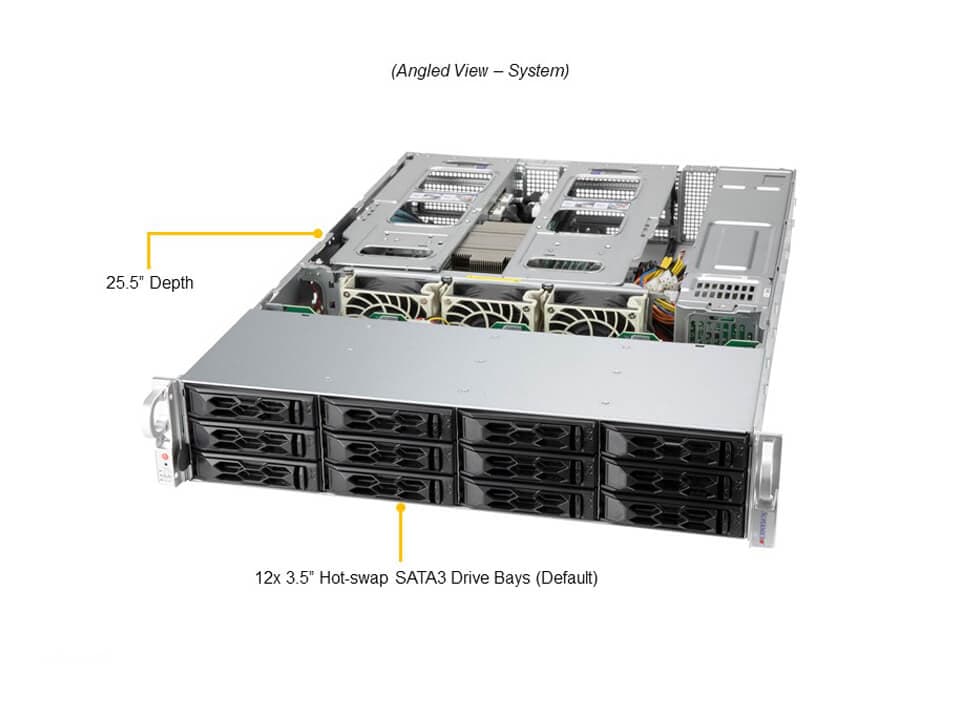 Supermicro AS-2014CS-TR — angle view